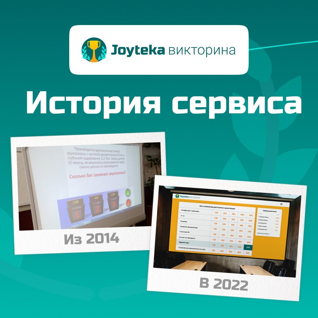 История сервиса «Викторина». Как все начиналось? | Joyteka.com | Платформа  для учителей | Дзен