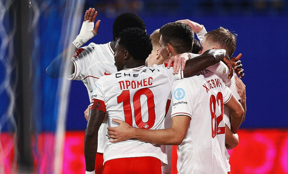    «Спартак» празднует очередную победу в Кубке России. Фото: ФК «Спартак» Москва