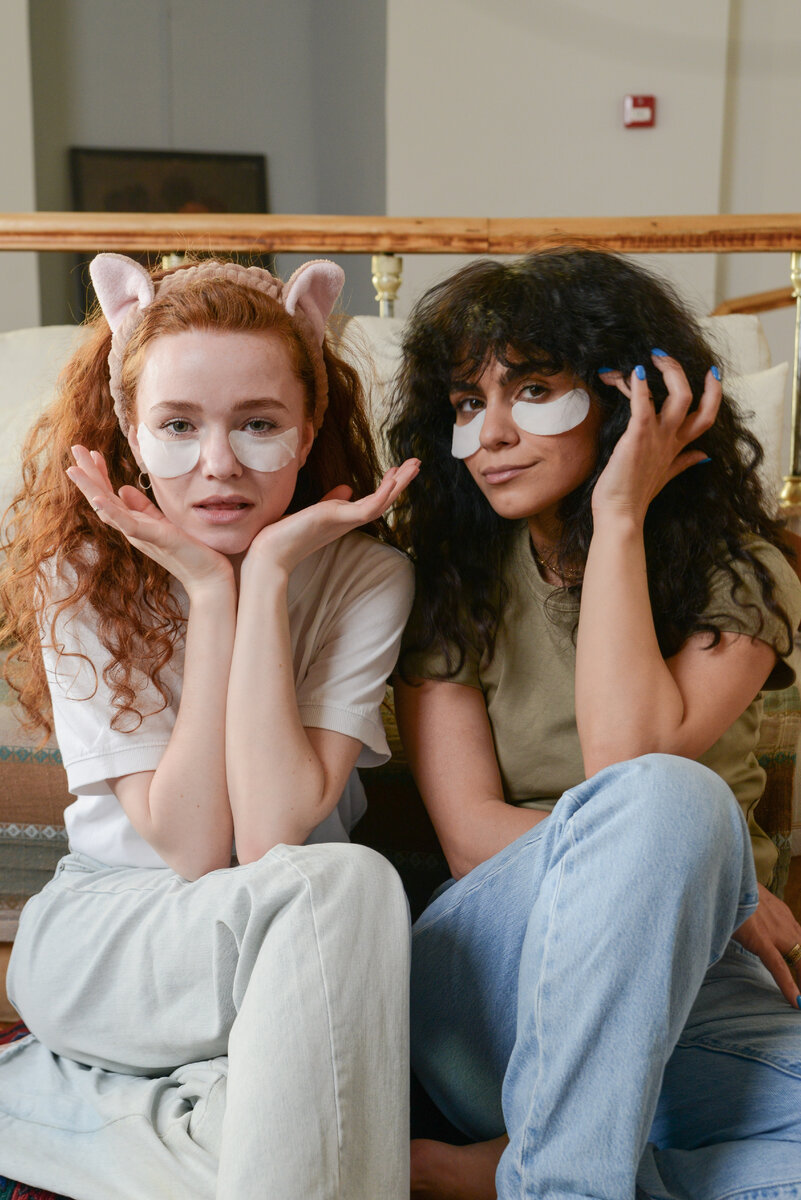 Патчи для глаз, уход за собой