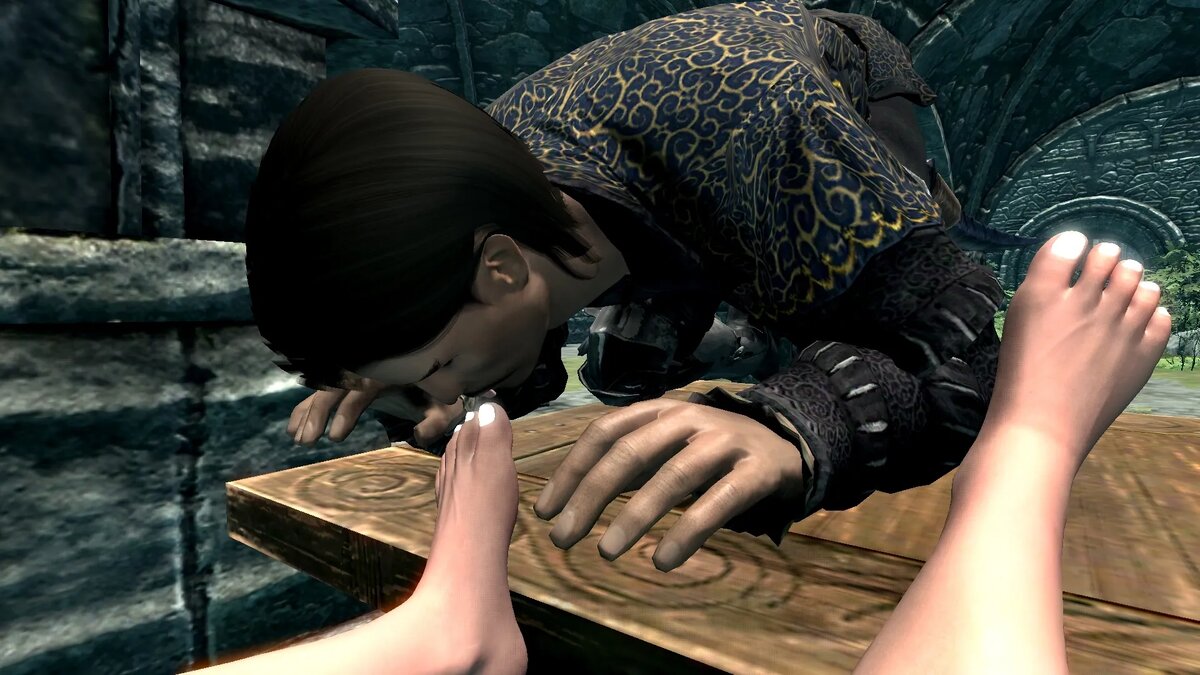 Модификация Lick any woman’s feet для Skyrim   📷