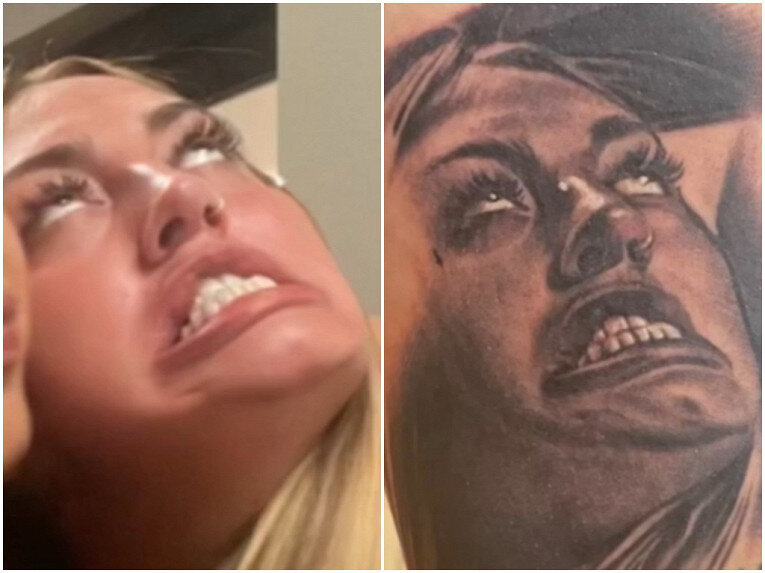    Татуировка, которую сделал австралиецИз личных социальных сетей