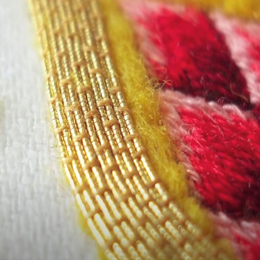    Выкладная нитьИсточник: Скриншот из видео