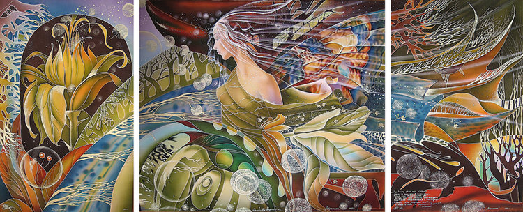 Художник Елена Широкова. Батик.Задание 1.