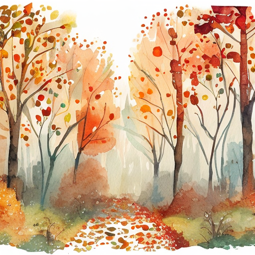 осенний лес