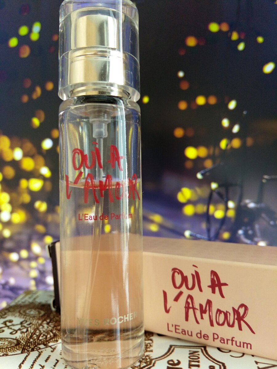 Ив Роше Oui a l`Amour. Отзыв. Стоит ли покупать. Пирамида. Ноты.