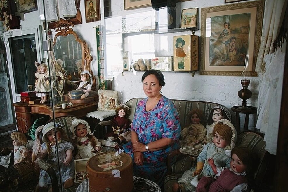 Наталья Сафонова с коллекцией