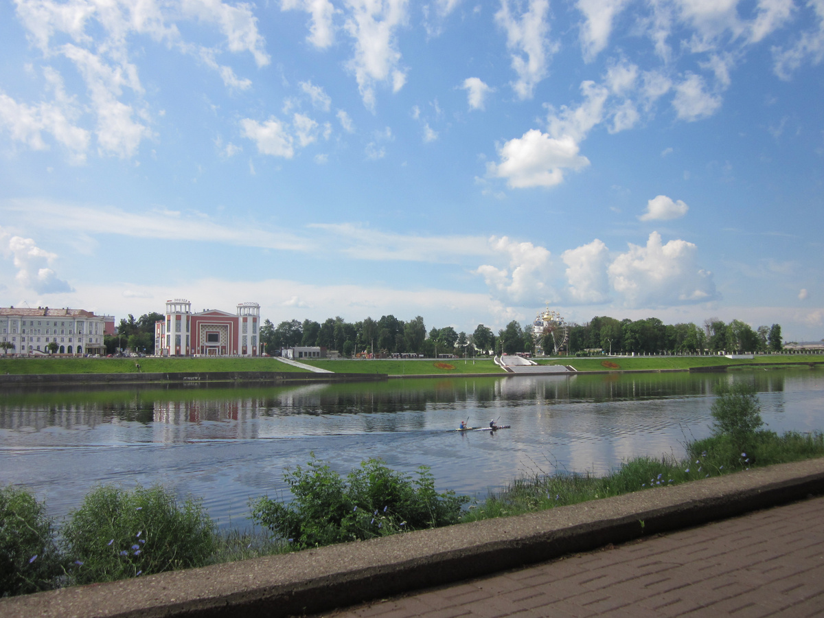 Волга. Город Тверь.