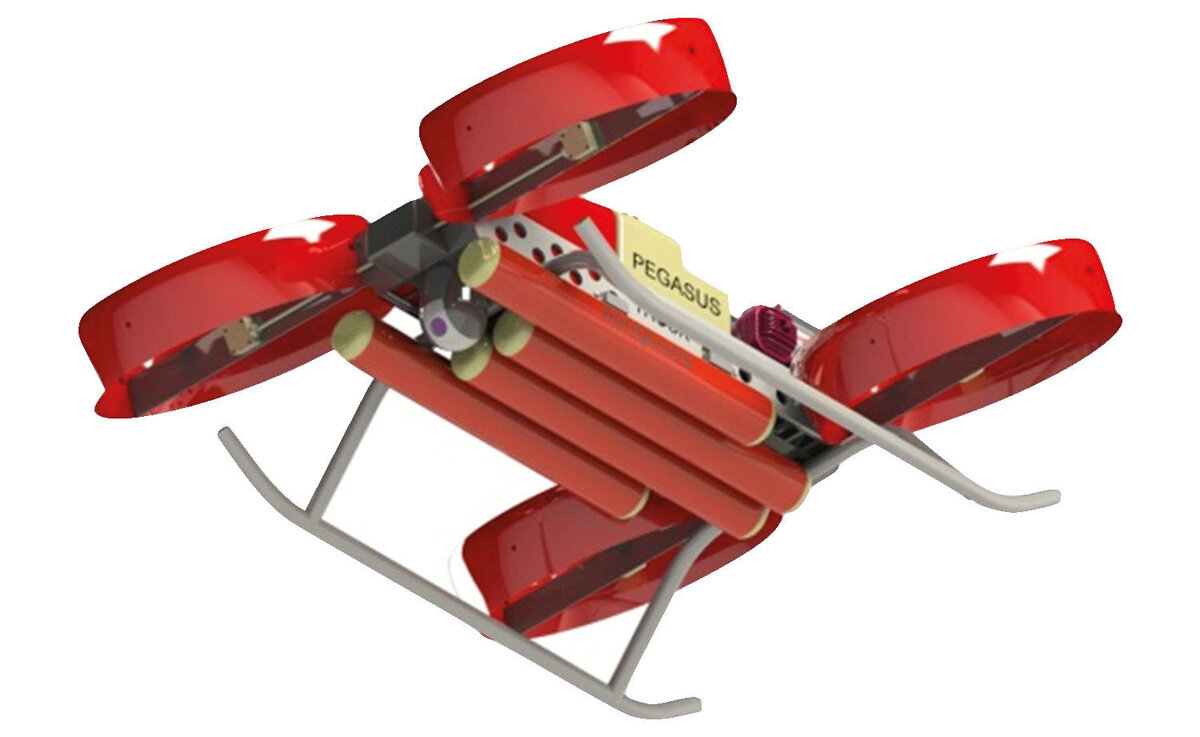 Российский проект грузового беспилотника БВС «Трансформер 50» грузоподъемностью до 200 кг