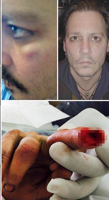 Здесь был палец Джо