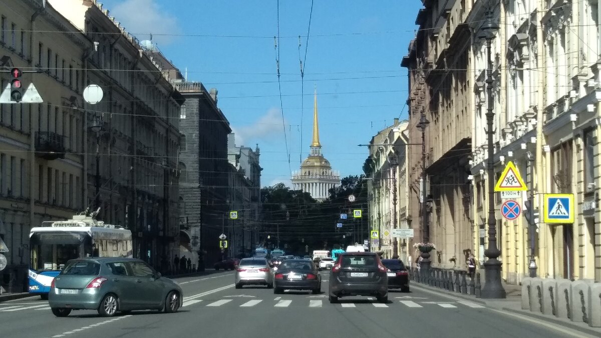 Утренний Питер. Красив во всех ракурсах.