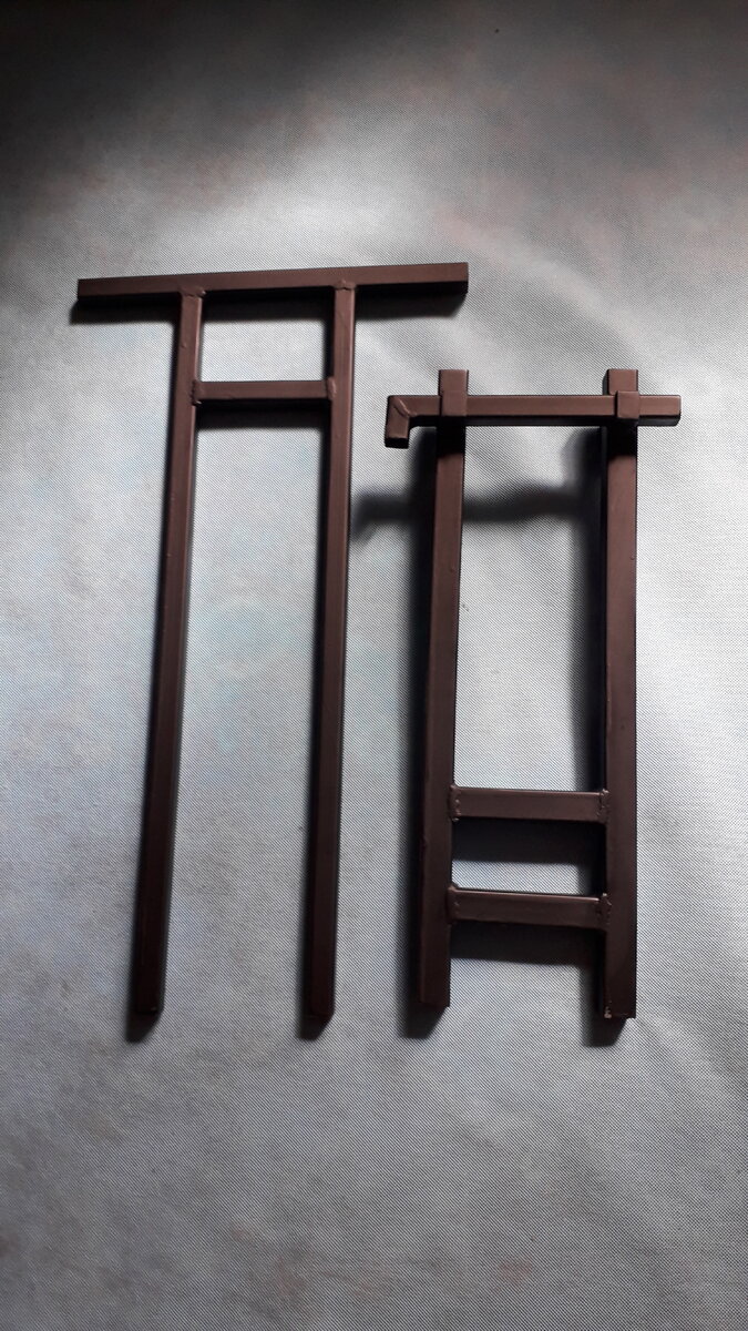 Конечный результат ручной лебёдки.