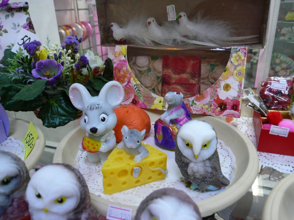 Фигурное мыло ручной работы.