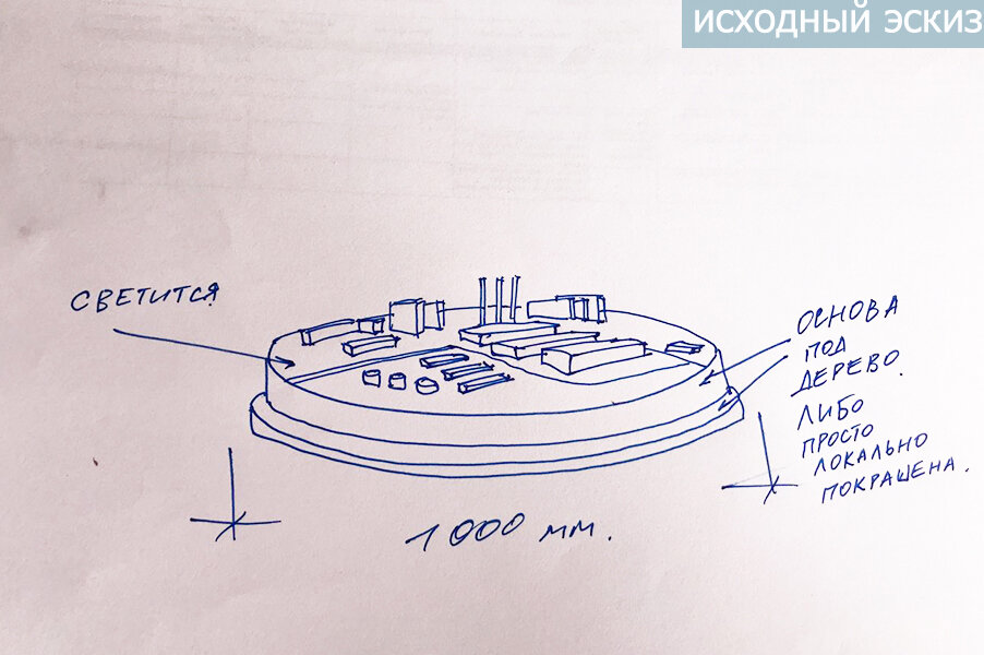 Исходный эскиз