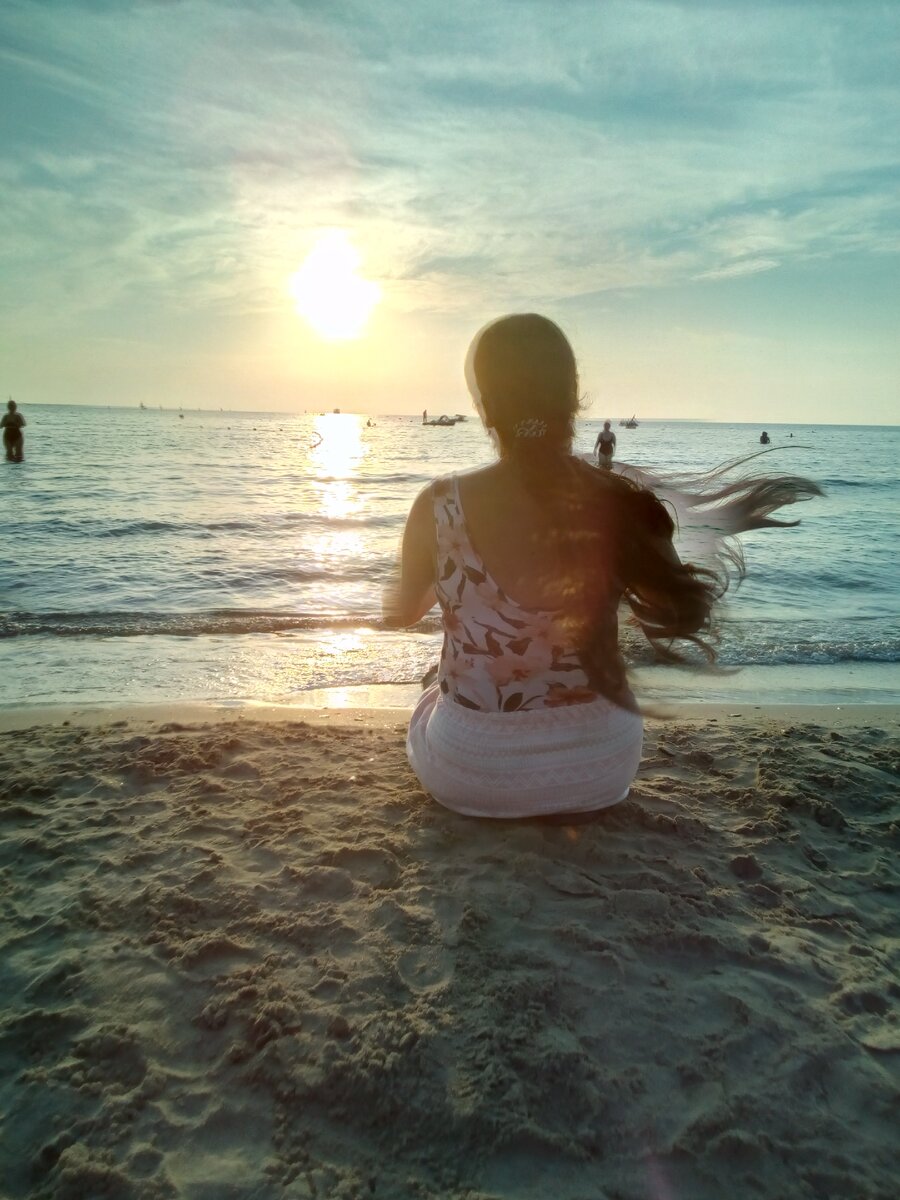 Анапа: я на закате