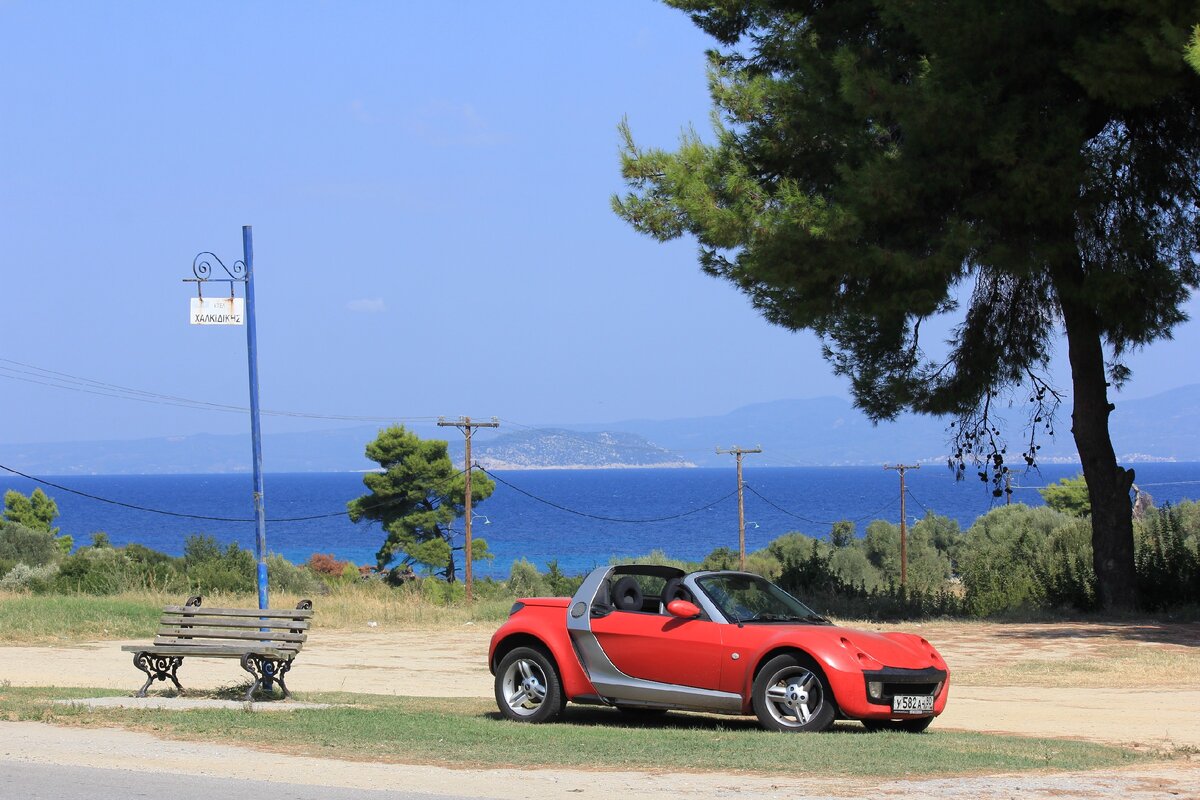 Путешествия на Smart Roadster