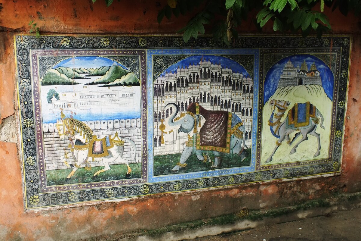 Конь, слон и верблюд — три талисмана Раджастана, символы силы, счастья и любви.