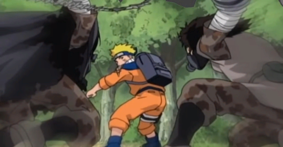 Наруто в опасности. 