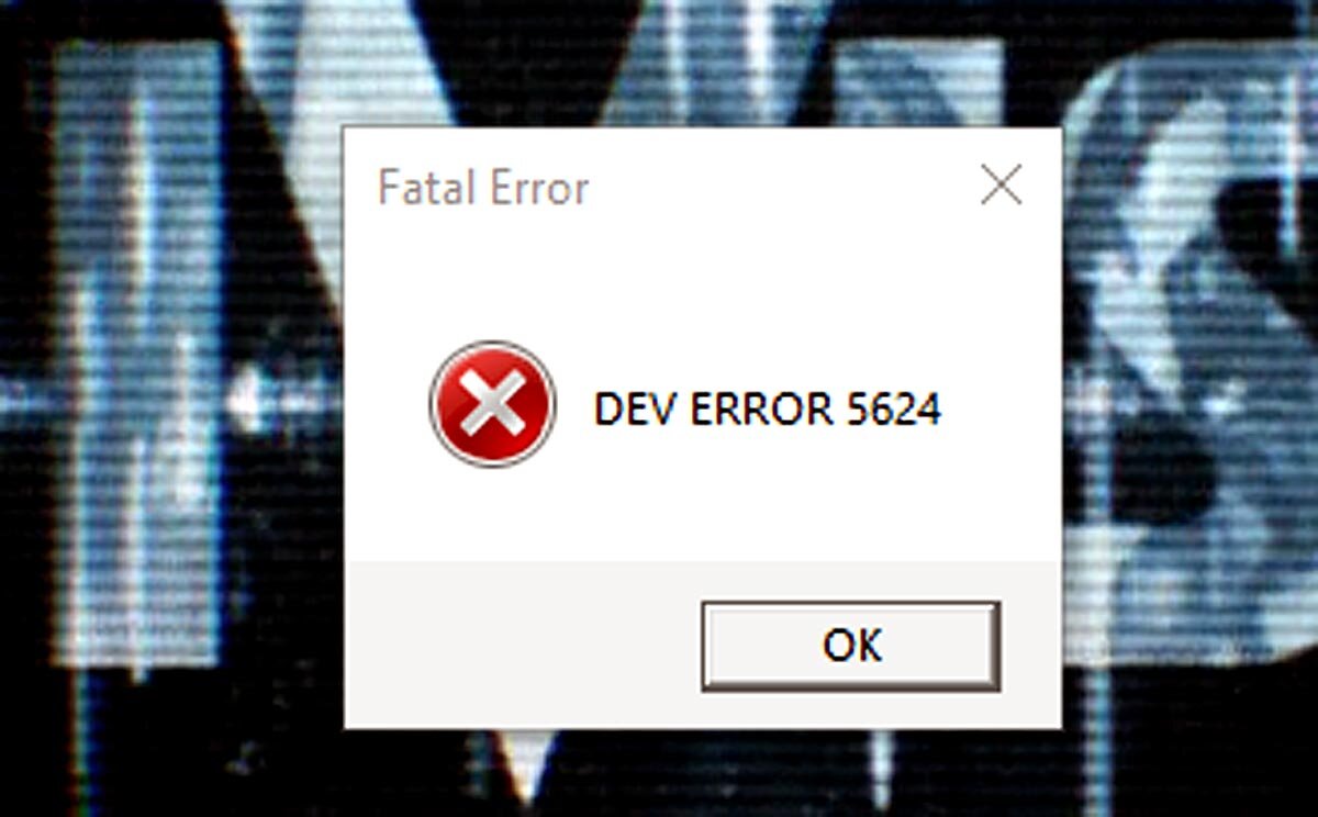 Dev error