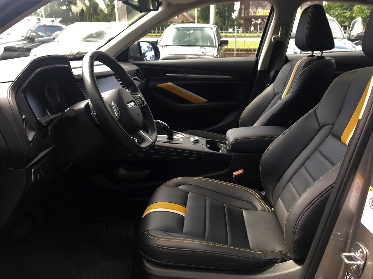 Haval F7x 2020г. Фото салона.