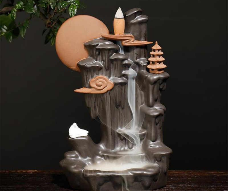 1. Керамический дымовой водопад с благовонием
