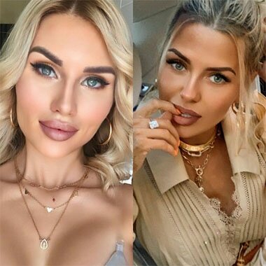 Розалия Райсон превратилась в клона Виктории Бони
​Фото: «Инстаграм»
