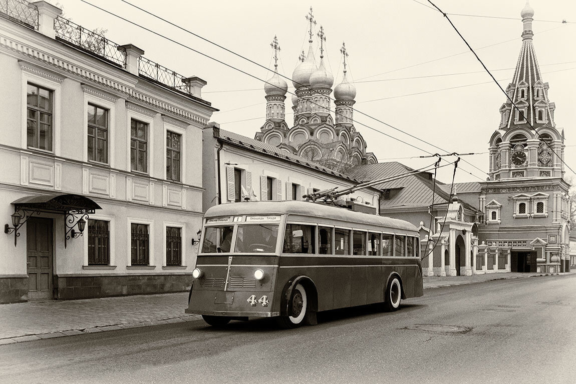 старые троллейбусы в москве