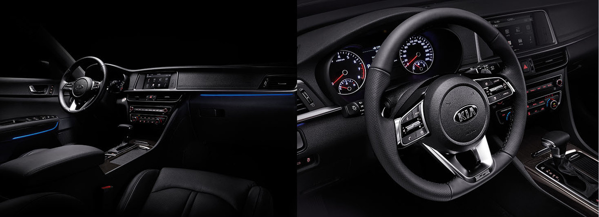 Седан. Красота, Новая пушка. Машина. Kia. Modern.