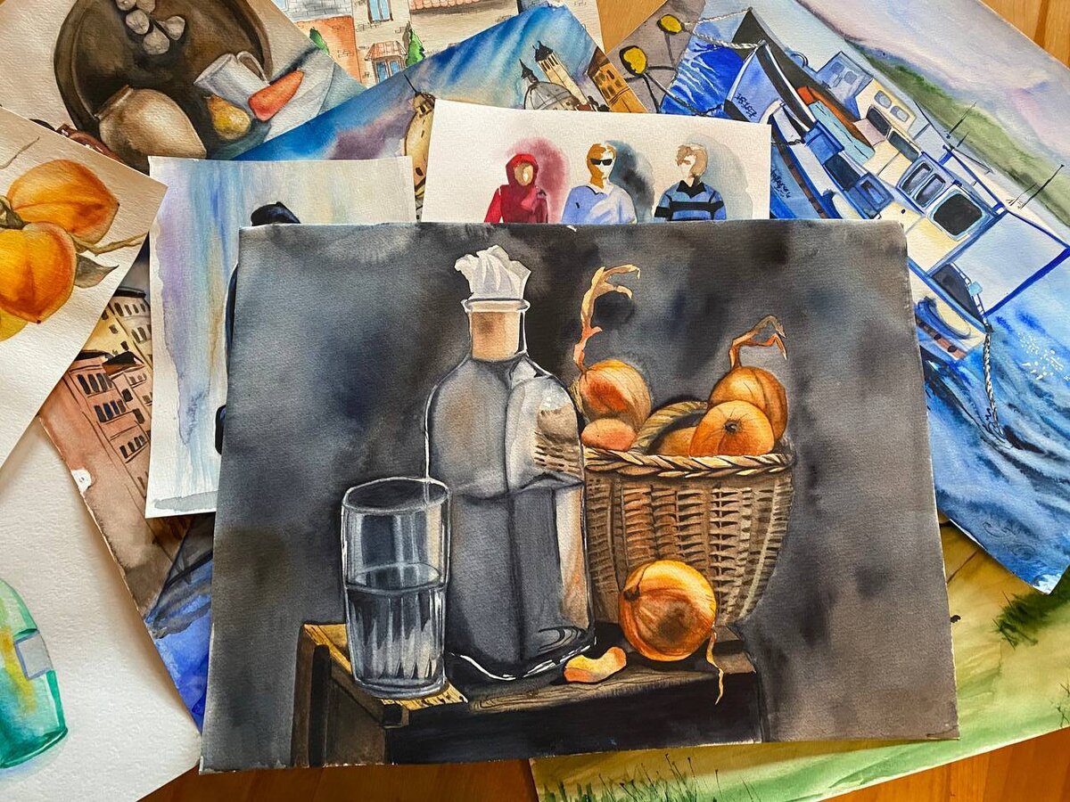 Яркие краски в прямом смысле окрашивали мою жизнь