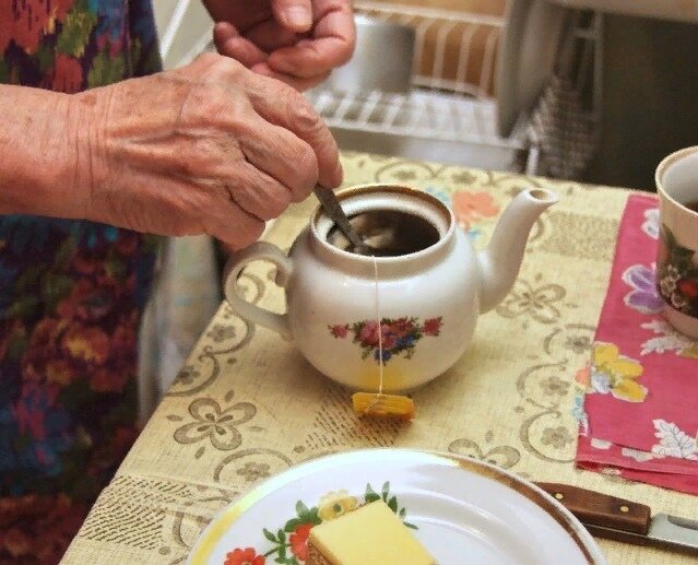 Чай с удовольствием попить