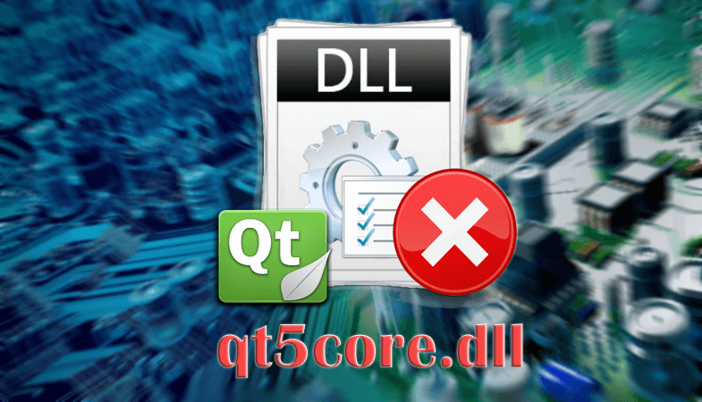 Исправляем ошибку файла qt5core.dll