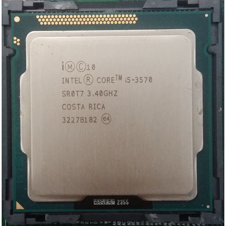 Процессор Intel i5 3570 3.40 Ghz. Стоит 3-4 к