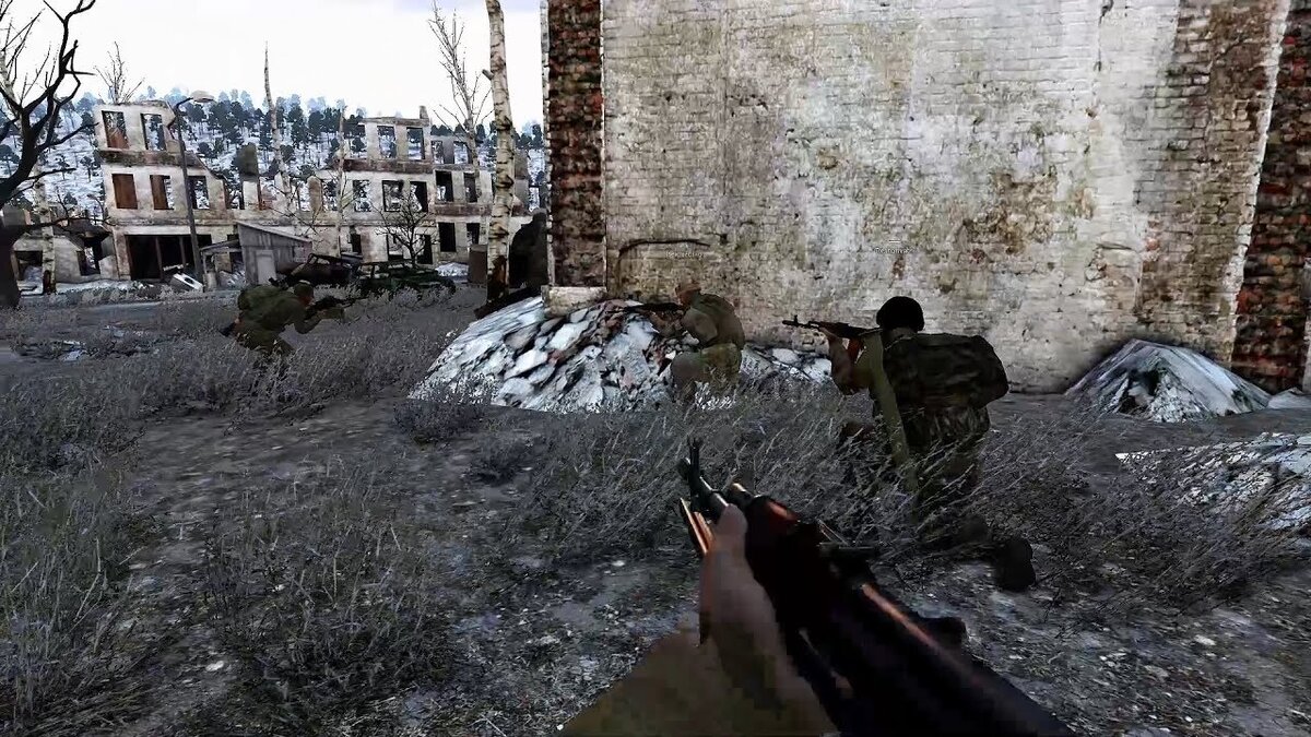 Тяжёлые бои в Грозном