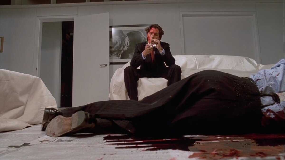 Кадр из фильма "Американский психопат", 2000 г.