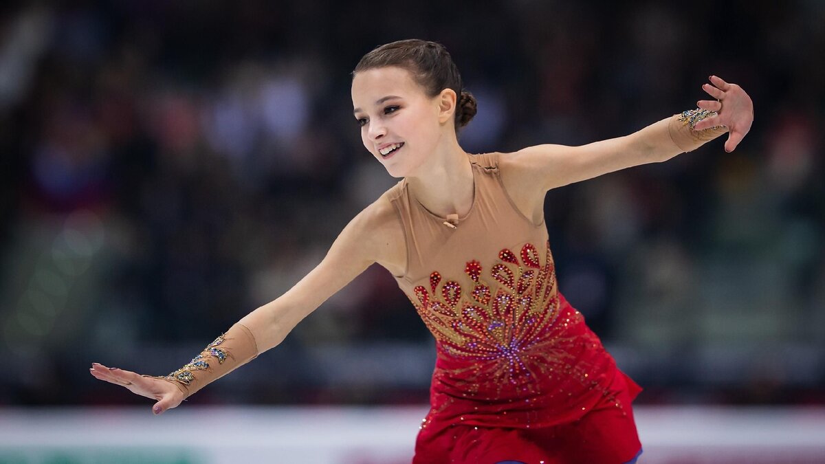 Анна Щербакова Skate America