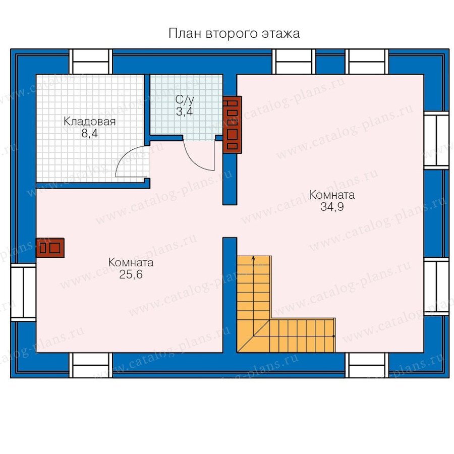 План второго этажа