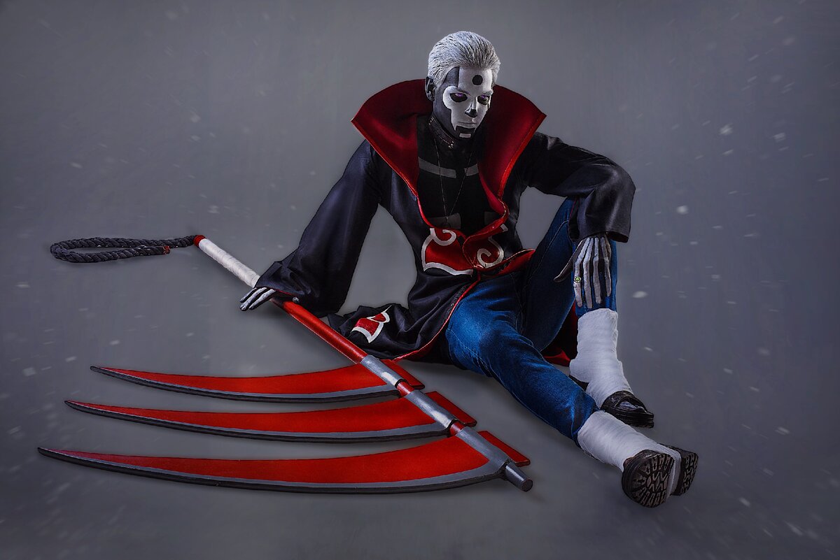 Косплей. Фандом: Naruto Shippuden. Персонаж: Hidan. Косплеер: @bublebee2. 