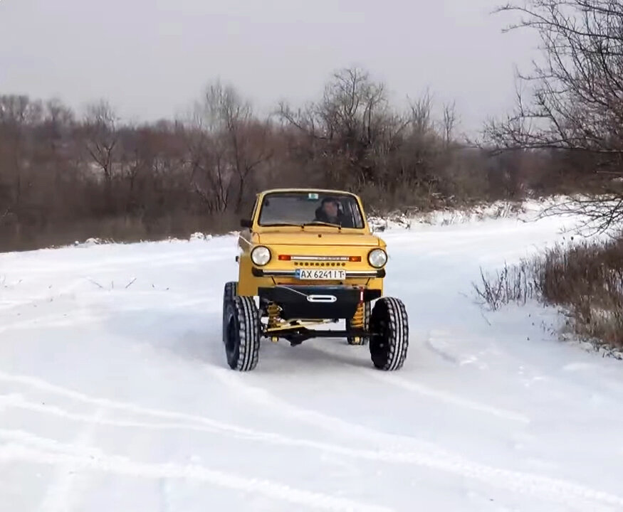 Крутой внедорожник на базе ЗАЗ для покорения сурового бездорожья
