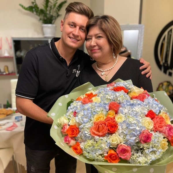 Дава с мамой