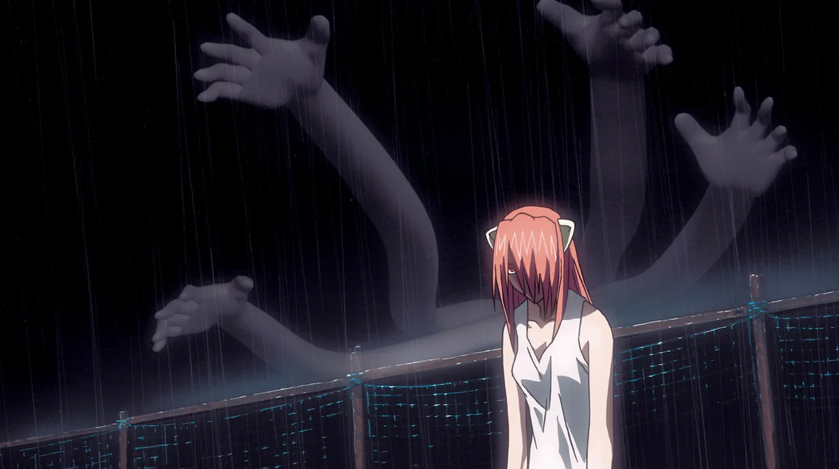 аниме «Эльфийская песнь»