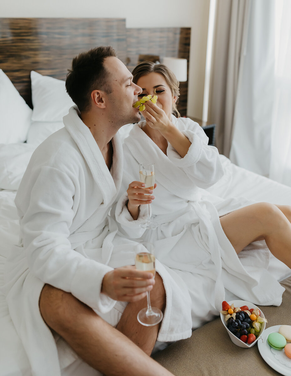 Приятный завтрак в одном из лучших отелей в Москве