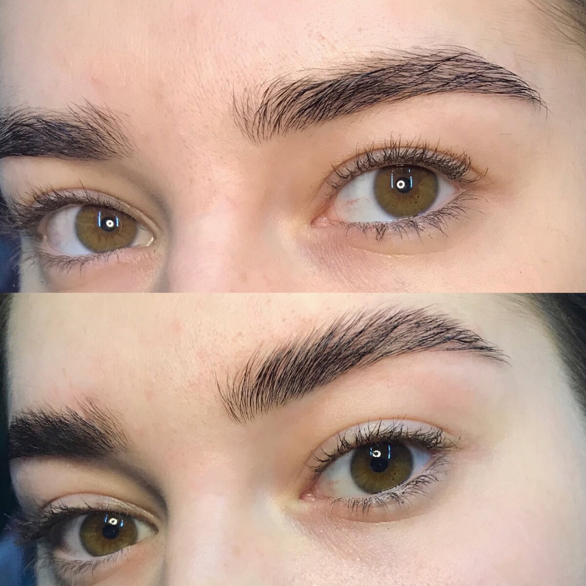 Окрашивание краской после д/у