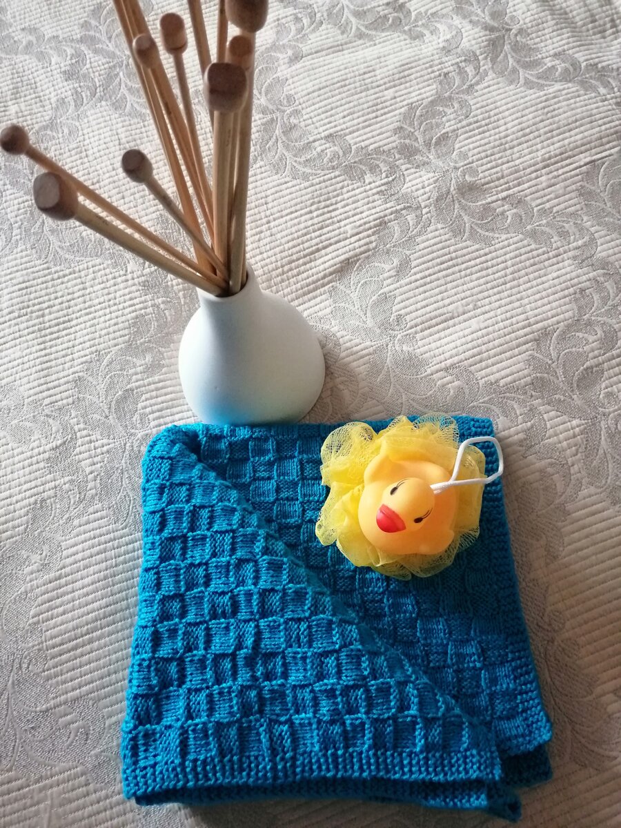 Узор "шахматка". Фото автора. 