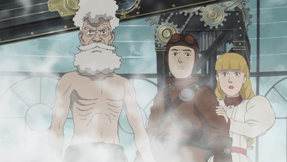 Steamboy. Стимбой. Стимбой Скарлетт. Стимбой (2004). Рей и Скарлетт Стимбой