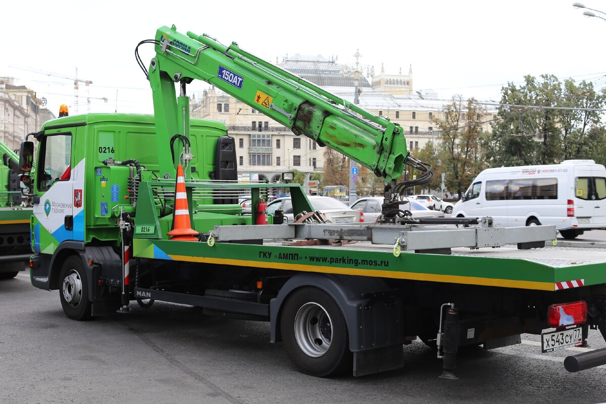 Эвакуатор кран-манипулятор