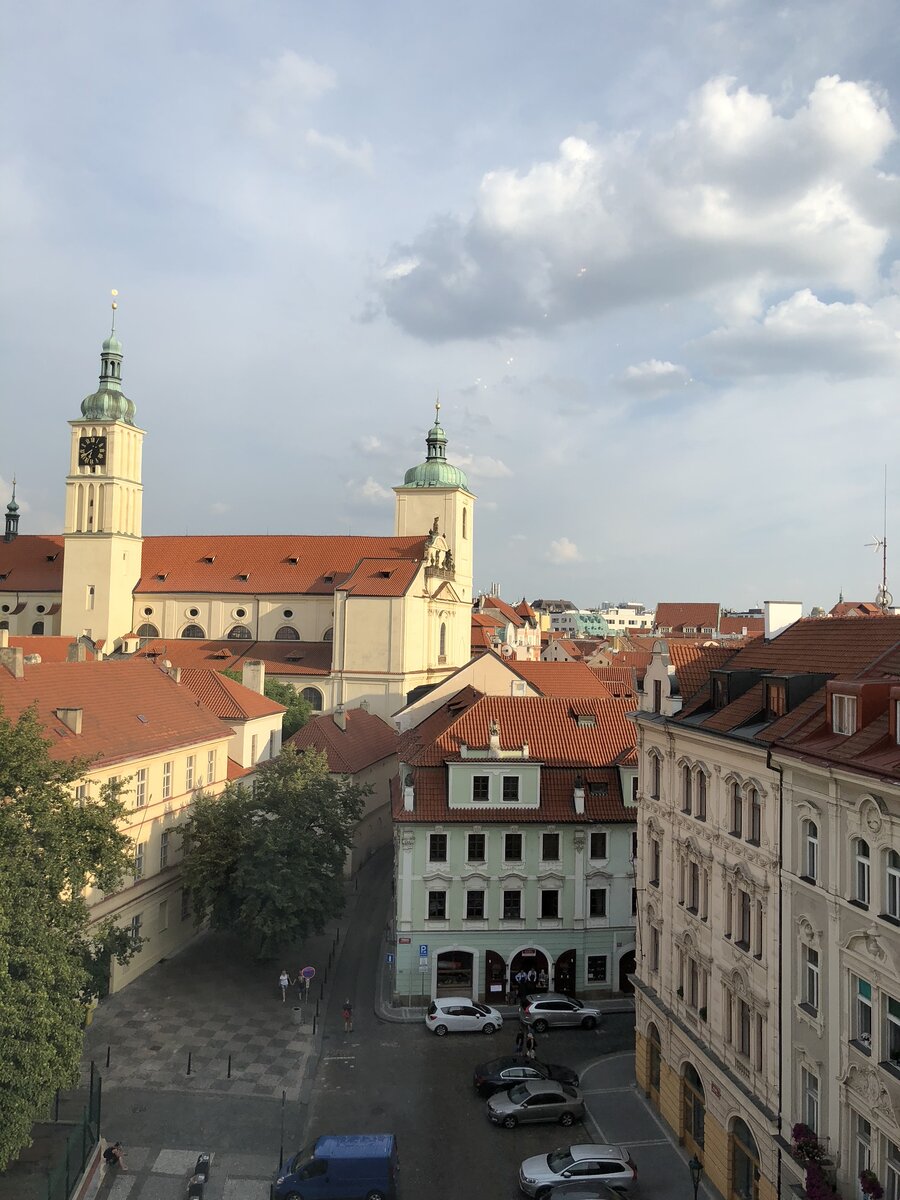 Вид на город 