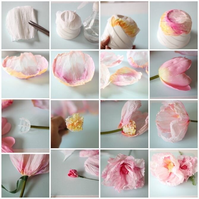 Десять способов создать цветы из бумаги – Освіэталон62.рф