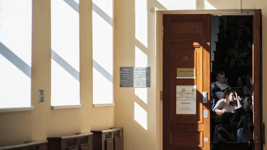 Студенты Томского национального исследовательского политехнического университета                                                                                                                                                                      Фото: ТАСС/Евгений Курсков