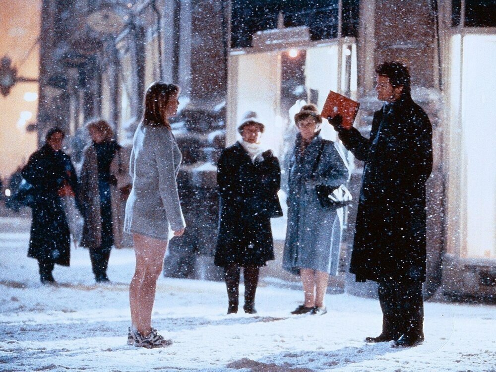 Кадр из фильма "Дневник Бриджит Джонс", 2001 г.