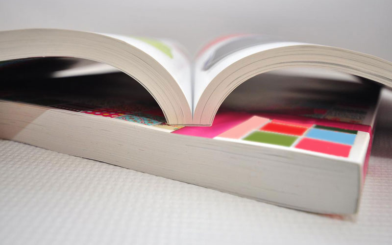 Пример легкого разворота книги