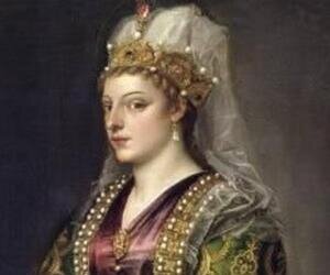 Портрет Катерины Корнаро работы Тициана